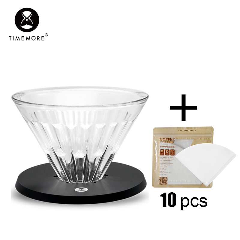 Coffee Equipment Distributor - TIMEMORE Store Coffee Filters Glass Reusable