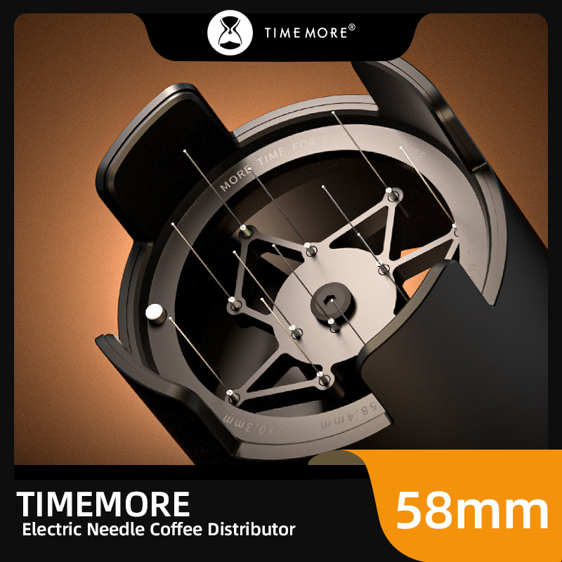 Espresso Tamper Set - TIMEMORE Electric Needle-Type Coffee Powder Distributor,