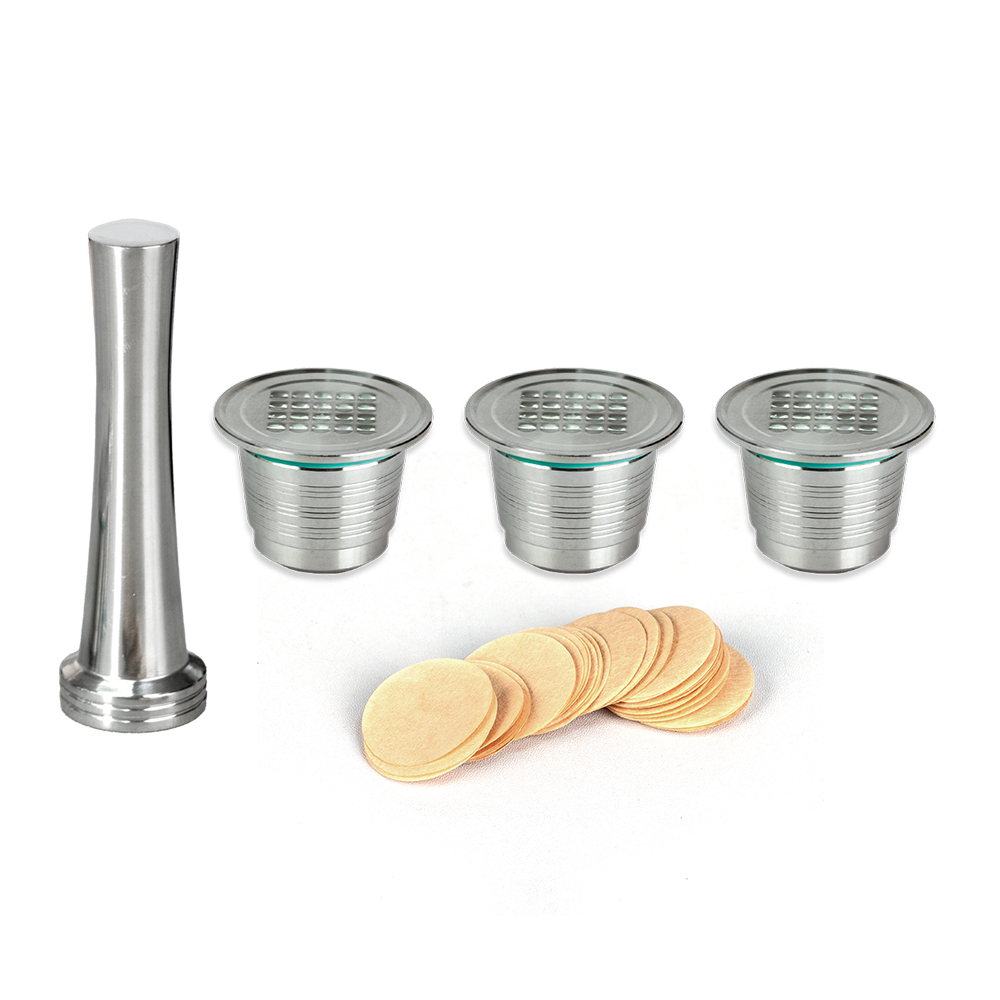 Coffee Equipment For Home - Refillable Coffee Pod Compatible With Nespresso