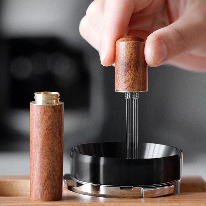 Espresso Tamper Set - Stainless Steel Coffee Powder Tamper Espresso