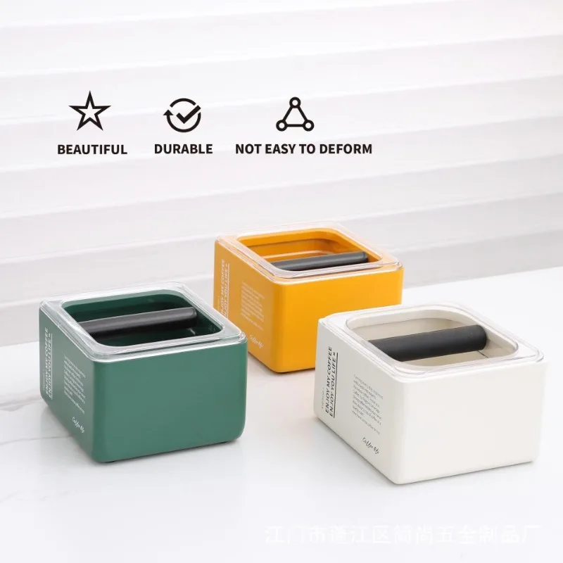 Coffee Knock Box - Mini Coffee Grounds Box Bar Espresso