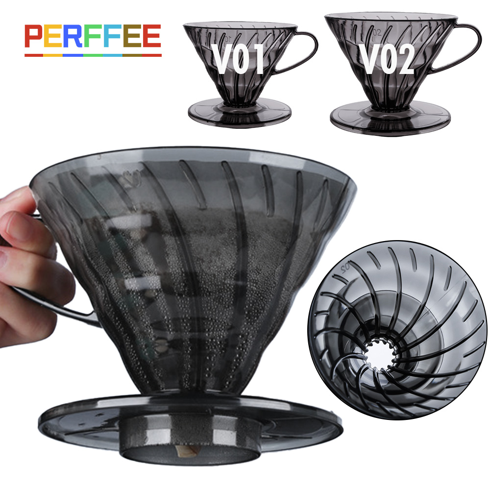 Coffee Equipment Distributor - Coffee Filters V Shape Plastic Coffee