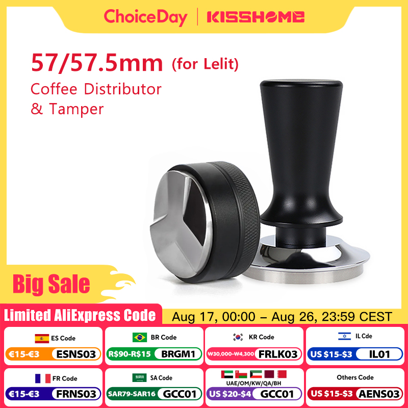 Espresso Tamper Set - Coffee Tamper 57mm 57.5mm Constant Pressure