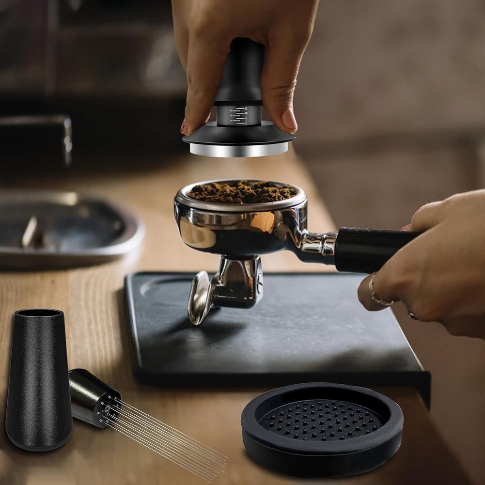 Espresso Tamper 51mm Set Inclu - Espresso Tamper Set 评论和价格