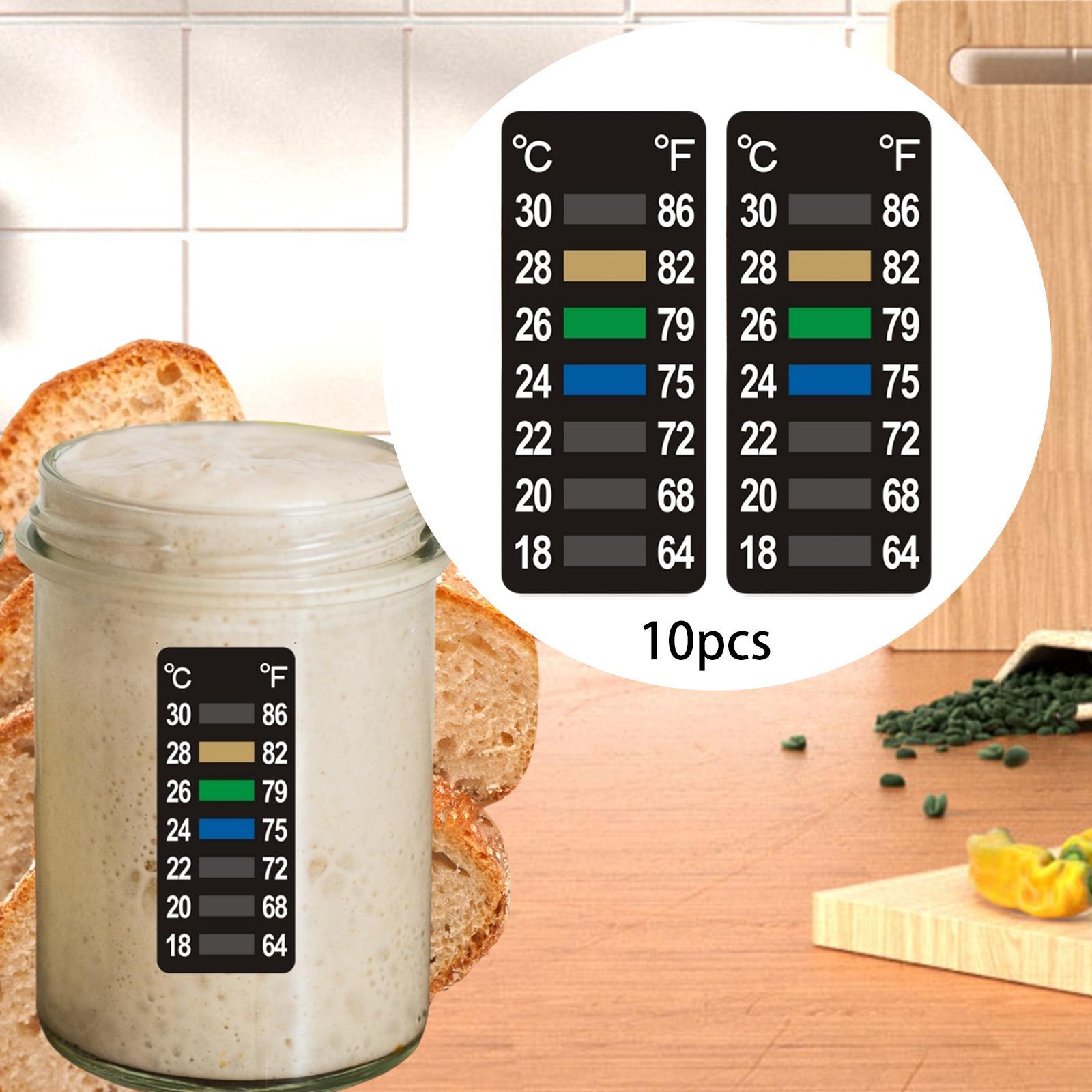 10Pcs Temperature Strips Tempe - Temperature Strip Thermometer 评论和价格
