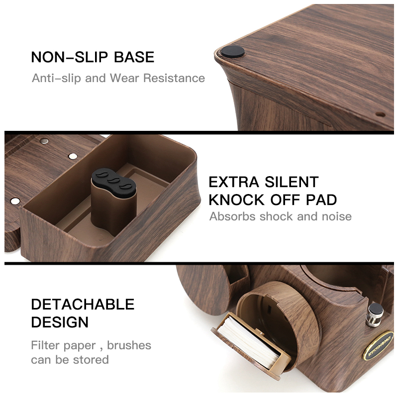 KISSHOME Espresso Tamper Stati - Coffee Knock Box 评论和价格
