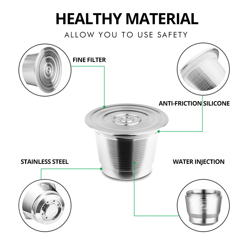 Nespresso Reusable Coffee Caps - Coffee Equipment For Home 评论和价格