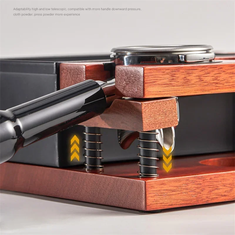 Spring Coffee Tamper Holder wi - Coffee Knock Box 评论和价格