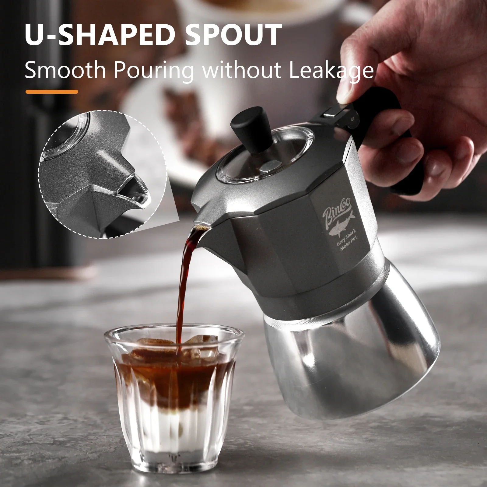 Bincoo 2 Cups Double Valve Mok - Coffee Equipment For Home 评论和价格