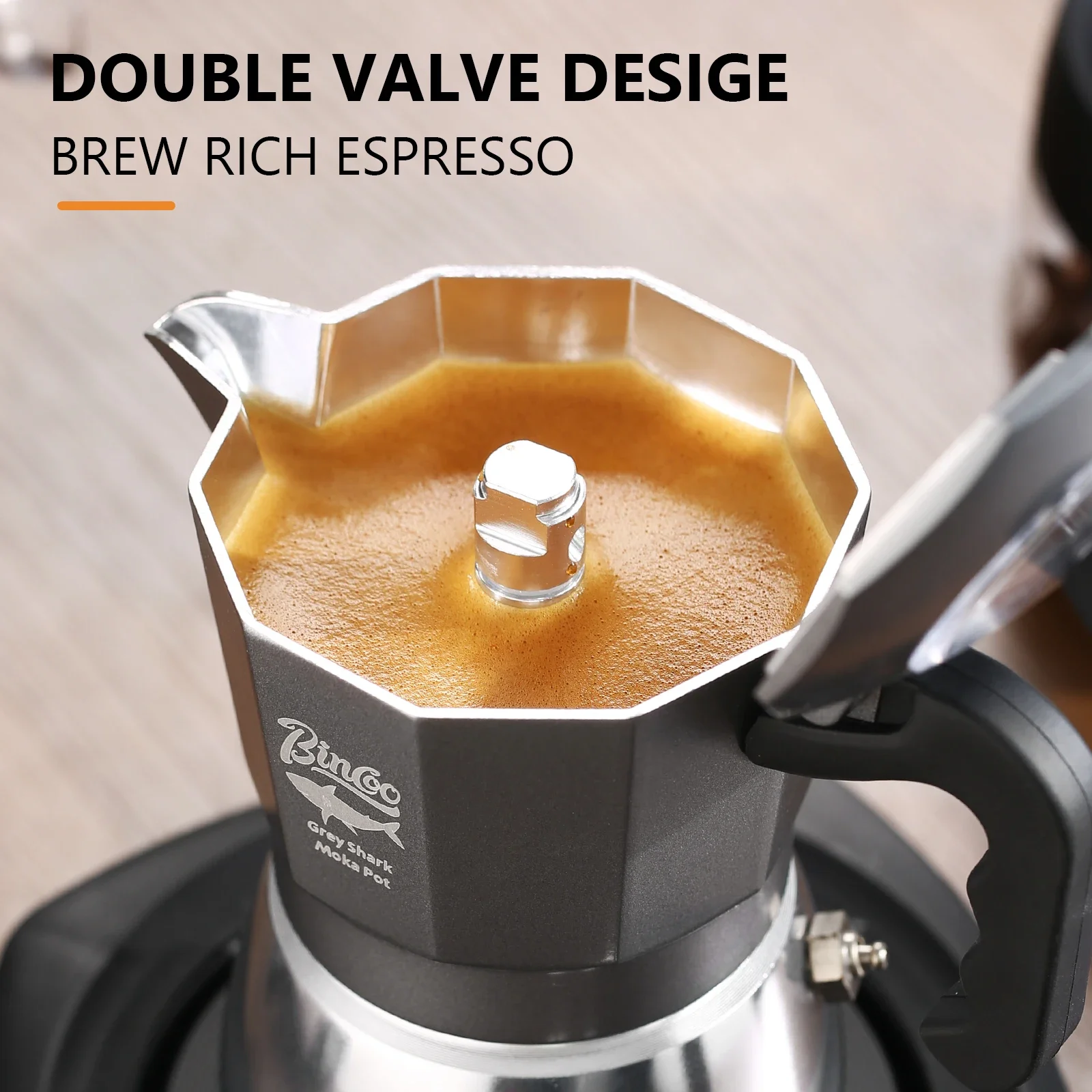 Bincoo 2 Cups Double Valve Mok - Coffee Equipment For Home 评论和价格