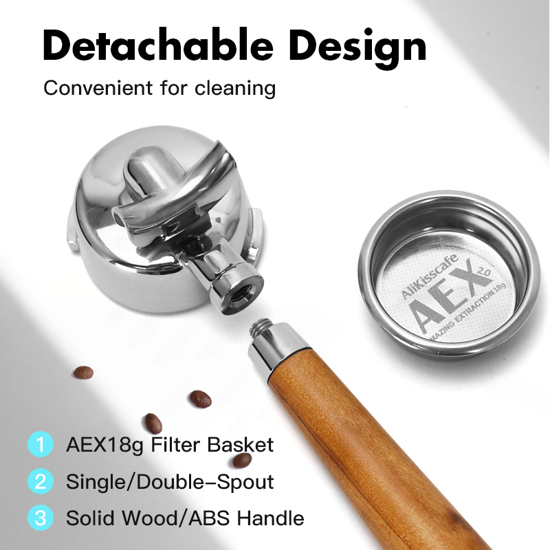 AliKisscafe 58MM Coffee Portaf - Coffee Equipment For Home 评论和价格