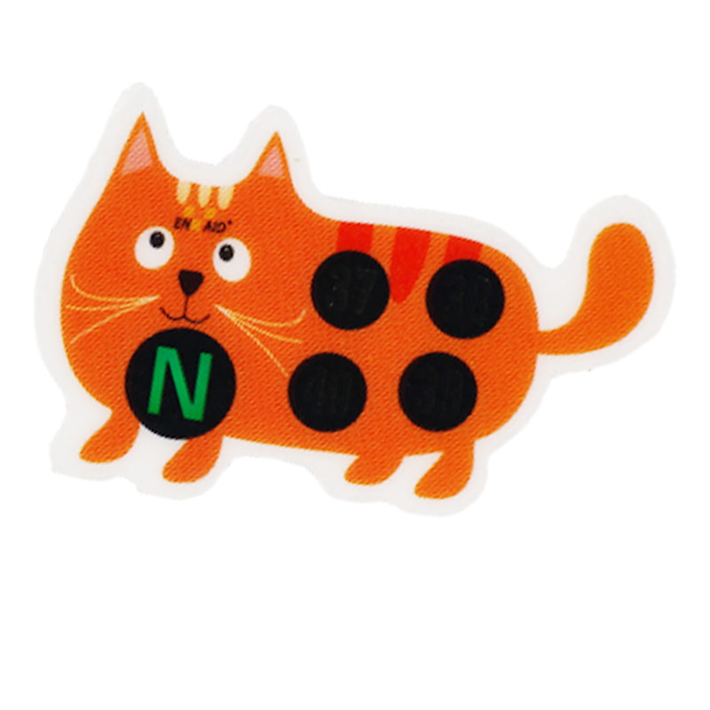 5pcs Baby Cute Cartoon Animal  - Temperature Strip Thermometer 评论和价格