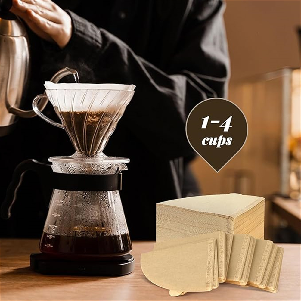 100PCS Coffee Filter Paper V-S - Coffee Equipment Distributor 评论和价格