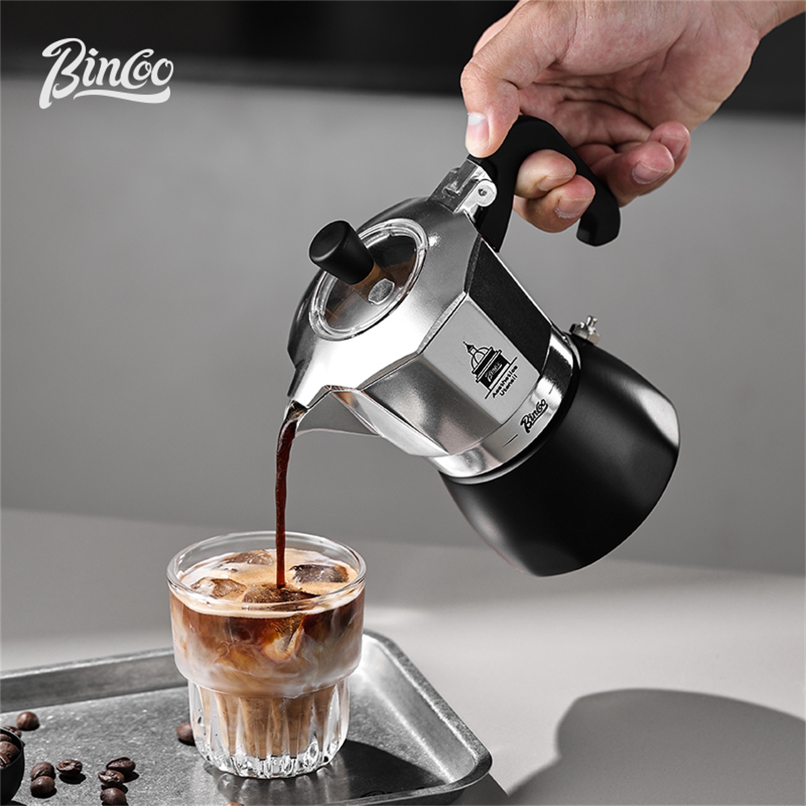 BINCOO Double Valve Moka Pot，E - Coffee Equipment For Home 评论和价格