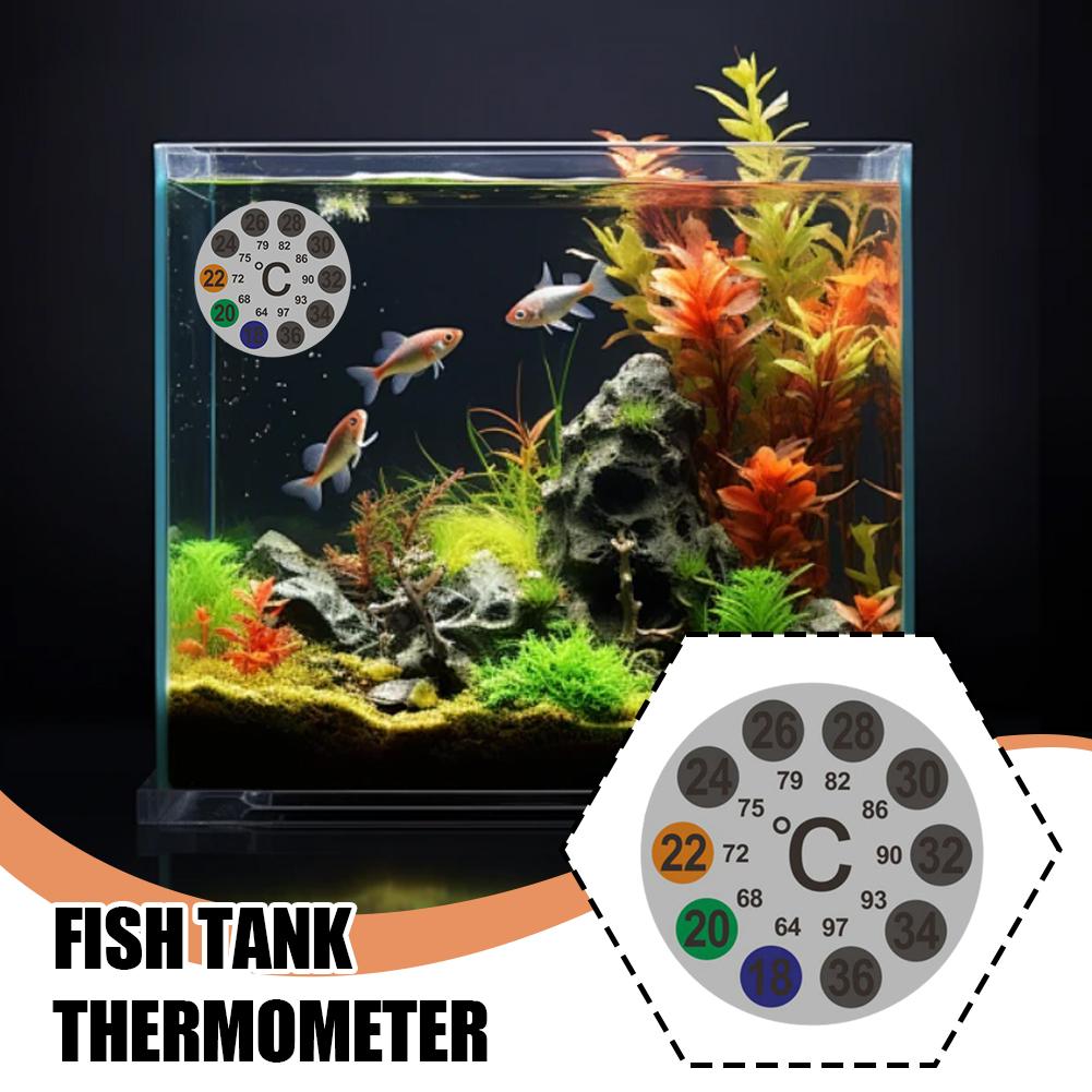 Aquarium Thermometer Sticker F - Temperature Strip Thermometer 评论和价格