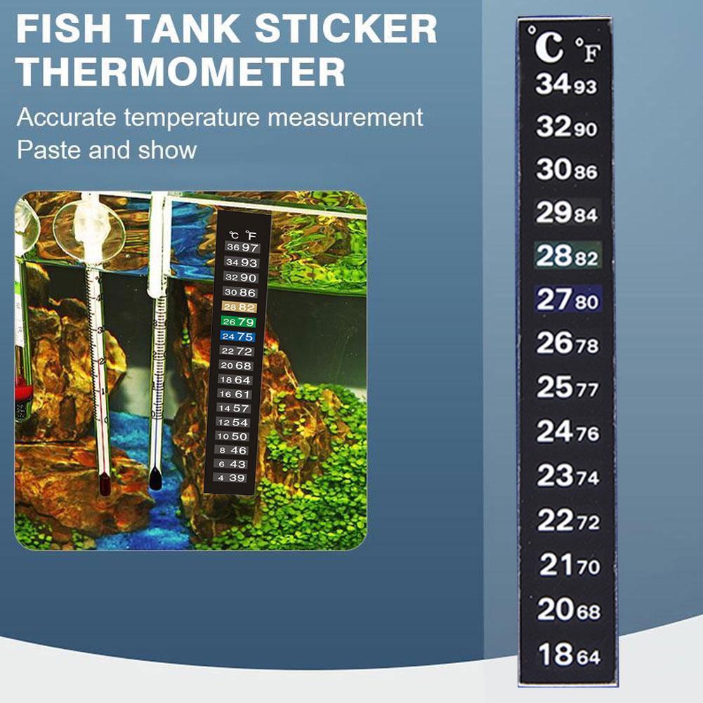 1pcs Digital Aquarium Home Sti - Temperature Strip Thermometer 评论和价格