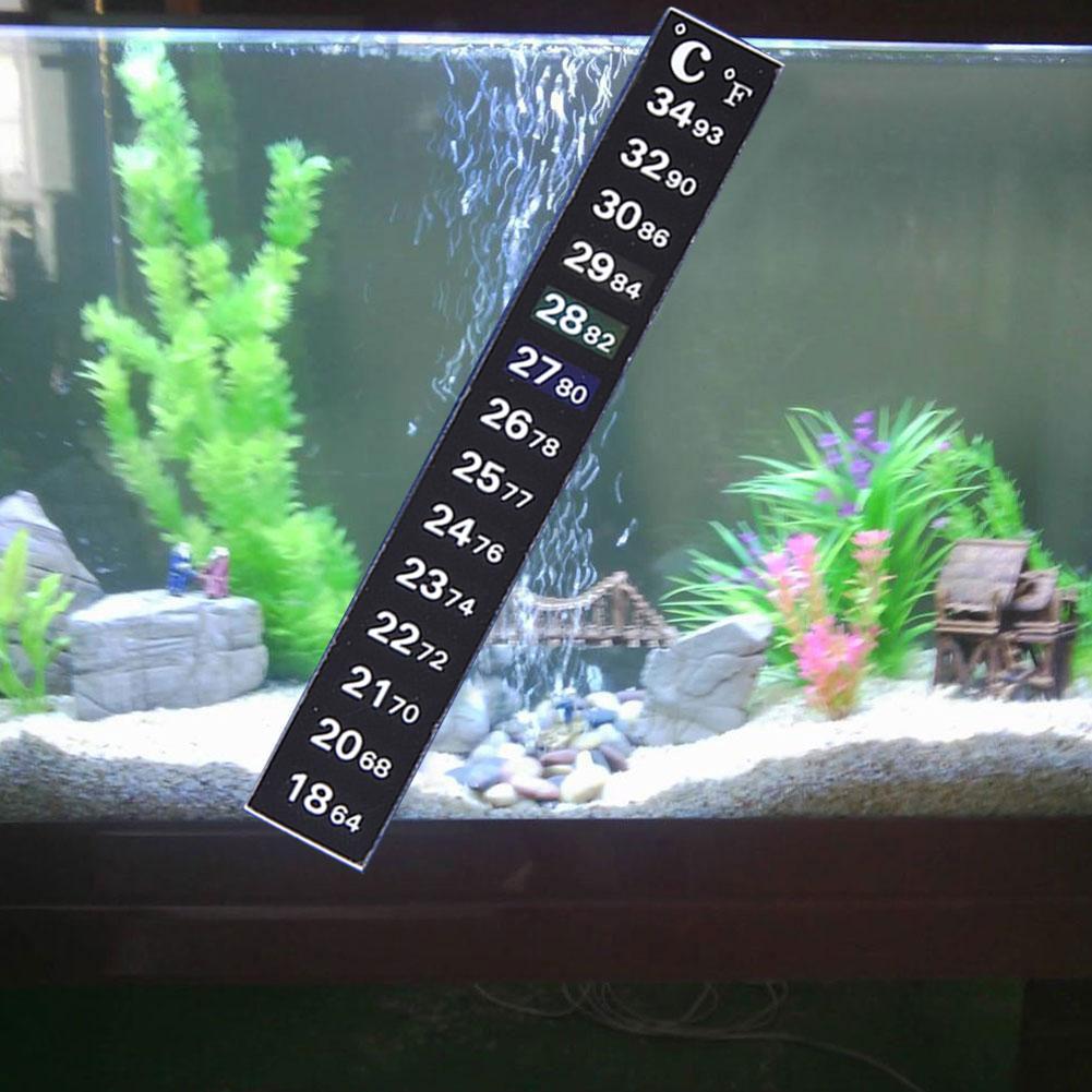 1pcs Digital Aquarium Home Sti - Temperature Strip Thermometer 评论和价格