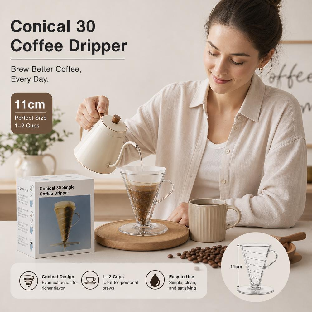 Coffee Filter Conical 30pcs Co - Coffee Equipment Distributor 评论和价格