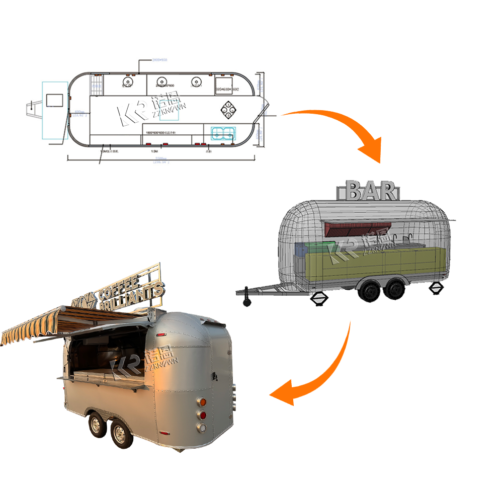 2026 New Design Mobile Food Tr - Equipment Of Coffee Shop 评论和价格