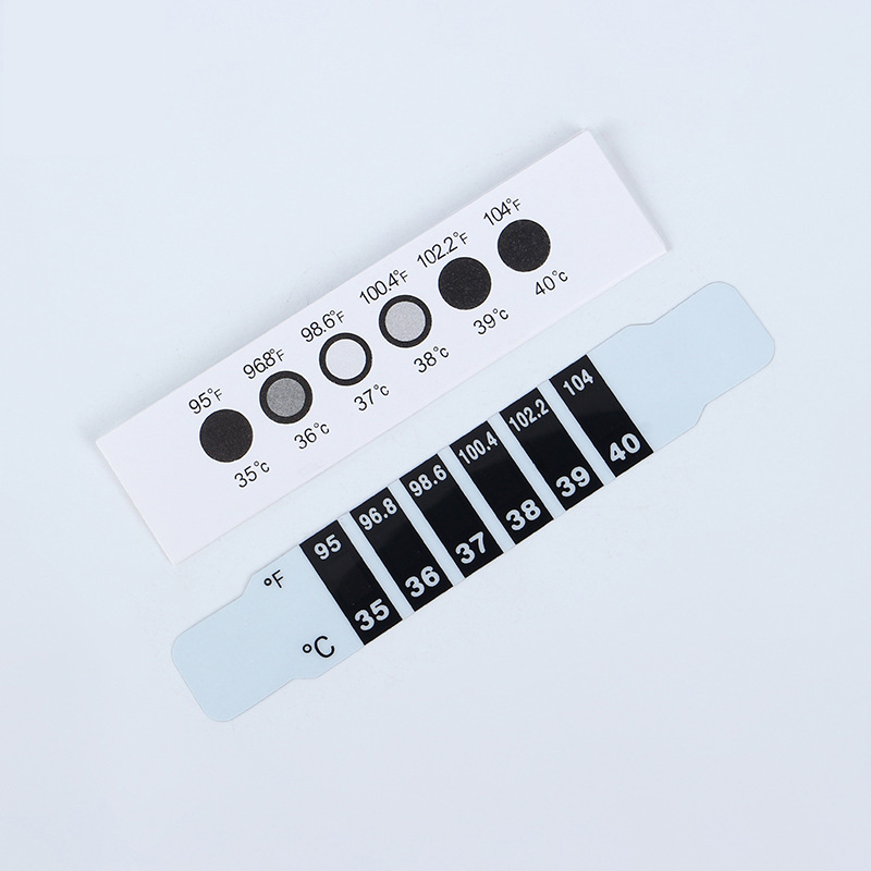 10Pcs Forehead Head Strip Ther - Temperature Strip Thermometer 评论和价格