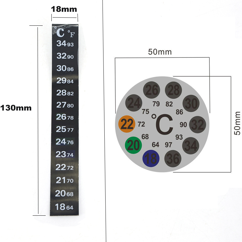Aquarium Fish Tank Strip Stick - Temperature Strip Thermometer 评论和价格