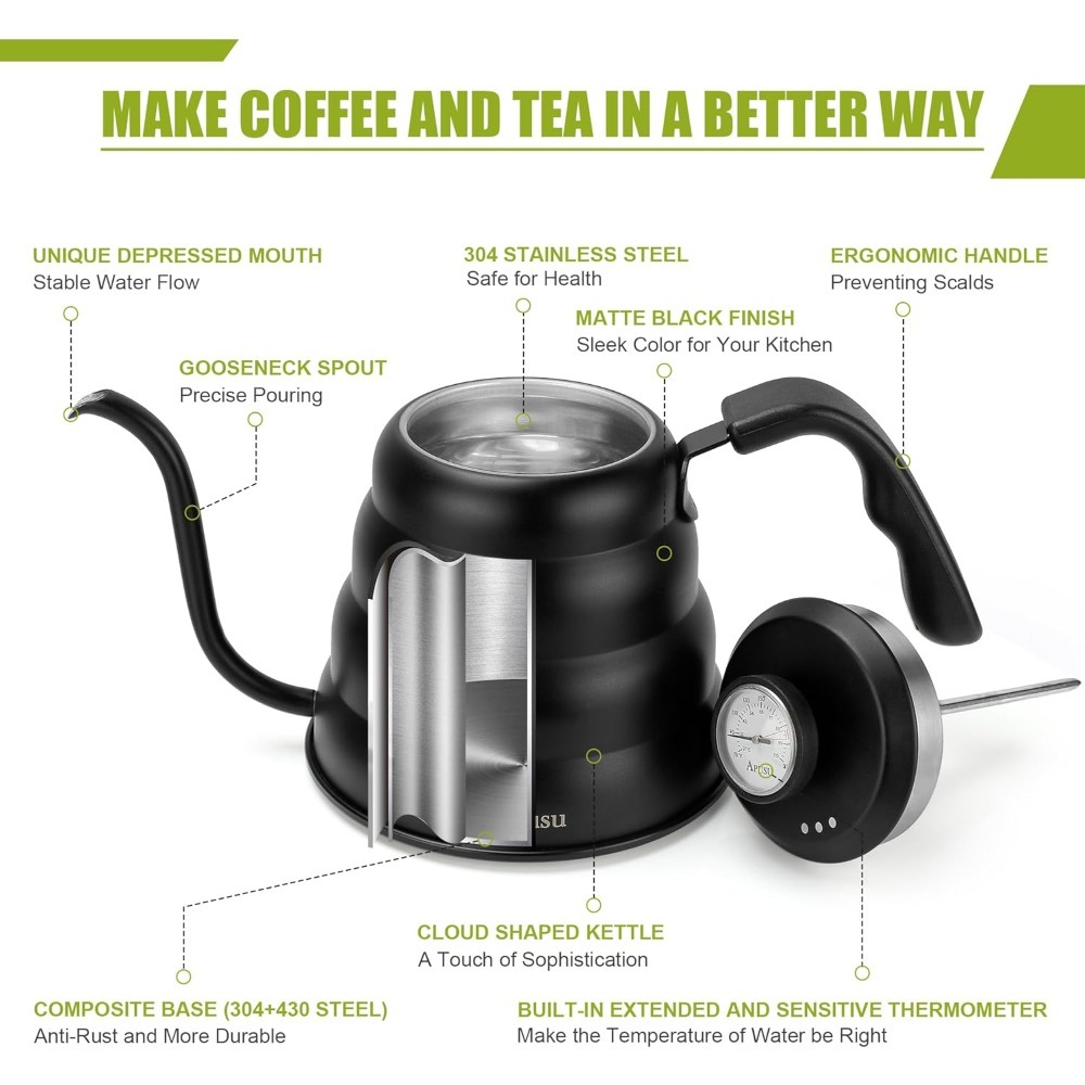 Stainless Steel Pour Over Coff - Coffee Quality Control 评论和价格