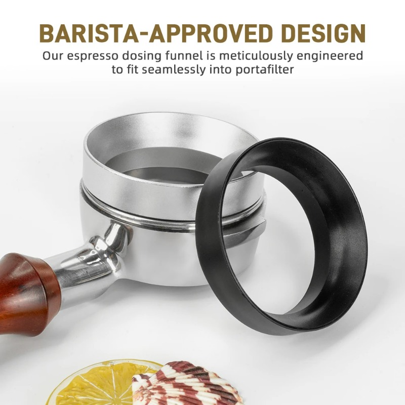 51/53/58mm ABS Espresso Dosing - Dosing Funnel Ring 评论和价格