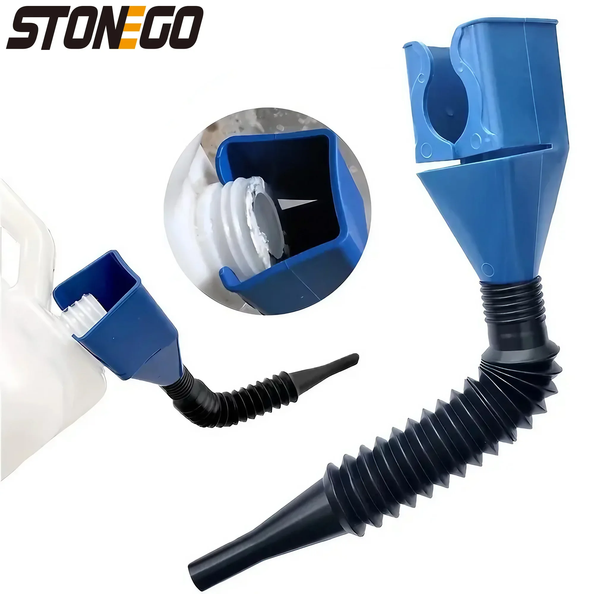 STONEGO 1PC No-Drip Telescopic - Dosing Funnel Ring 评论和价格