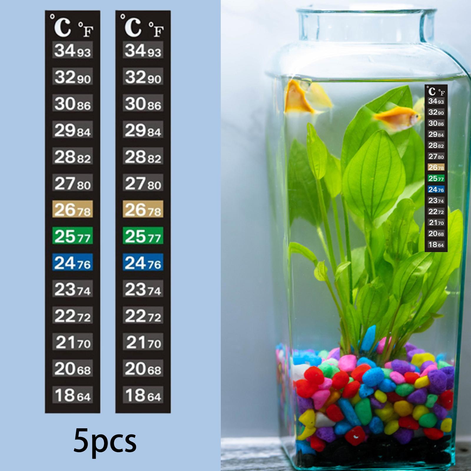 Aquarium Thermometer Strip Tem - Temperature Strip Thermometer 评论和价格