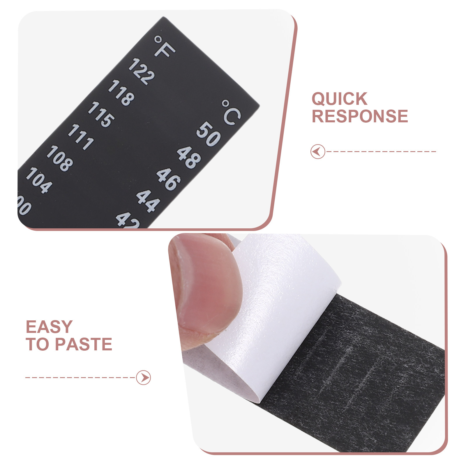 10Pcs Aquarium Water Strips Bo - Temperature Strip Thermometer 评论和价格