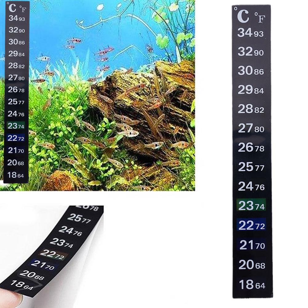 1/5pcs Digital Aquarium Home S - Temperature Strip Thermometer 评论和价格