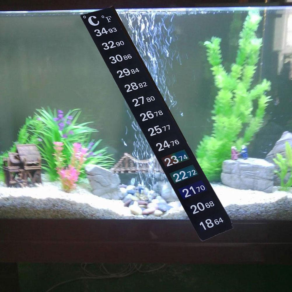 1/5pcs Digital Aquarium Home S - Temperature Strip Thermometer 评论和价格