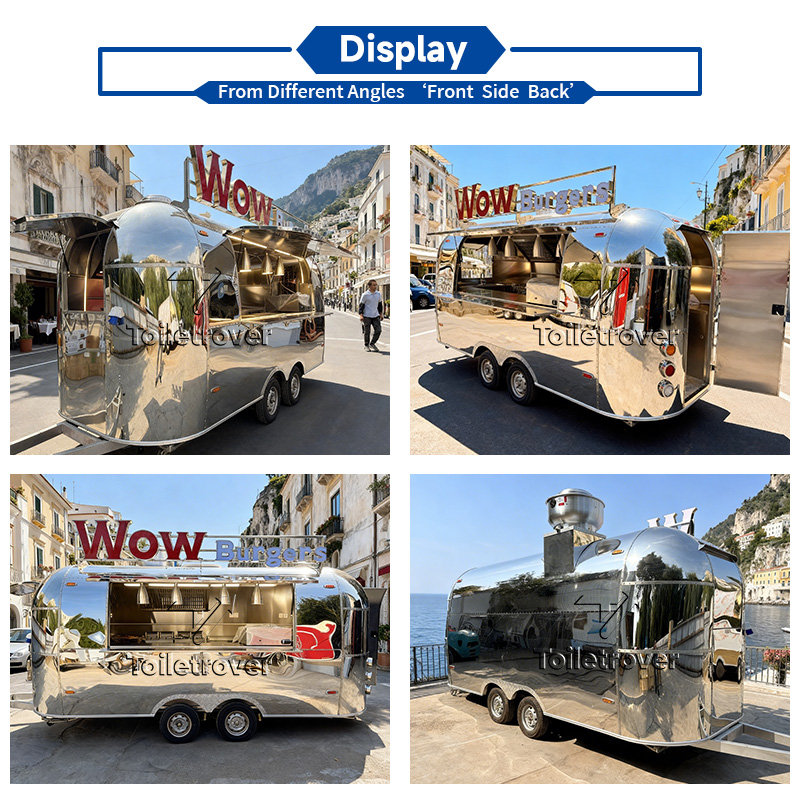 Stainless Steel Food Trailer F - Coffee Equipment China 评论和价格