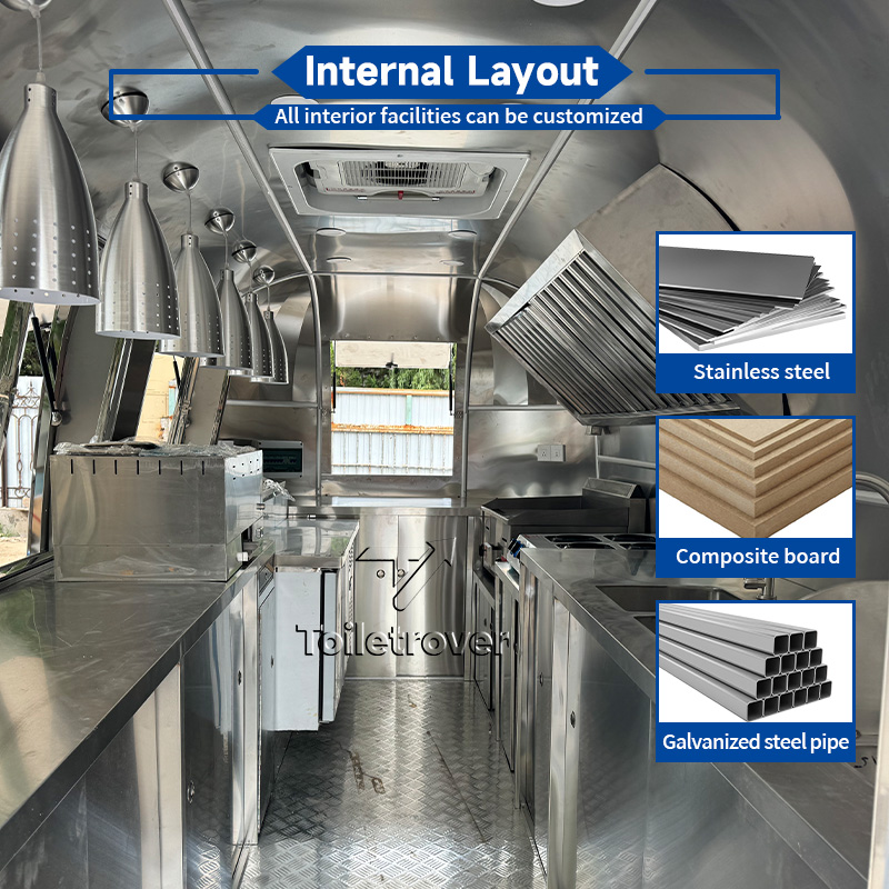 Stainless Steel Food Trailer F - Coffee Equipment China 评论和价格