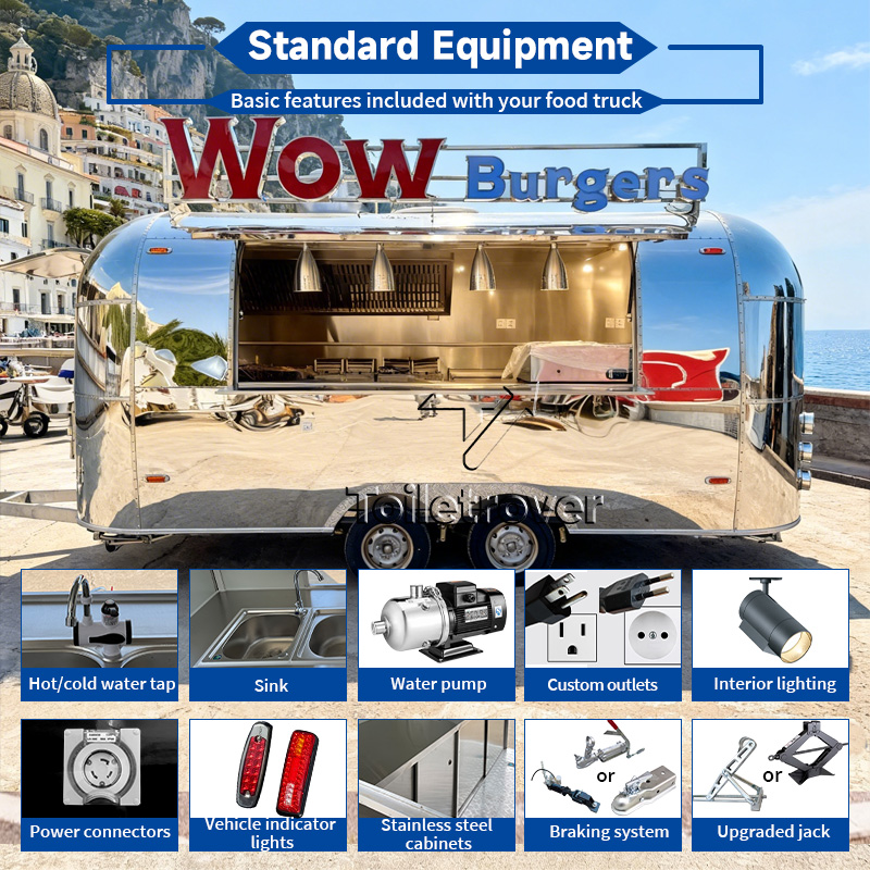 Stainless Steel Food Trailer F - Coffee Equipment China 评论和价格