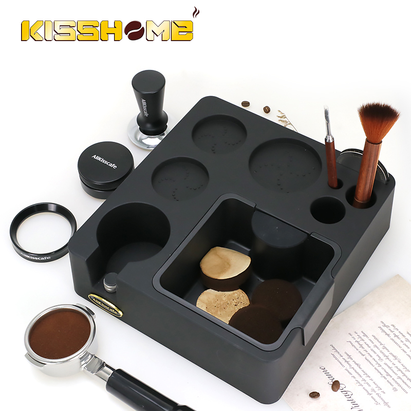 Espresso Tamping Station With  - Coffee Knock Box 评论和价格