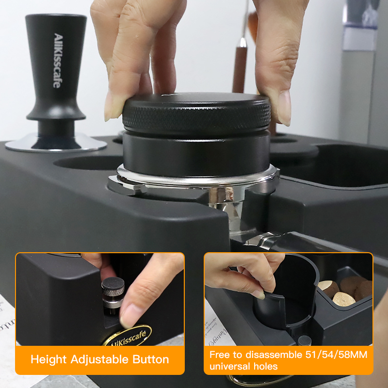 Espresso Tamping Station With  - Coffee Knock Box 评论和价格
