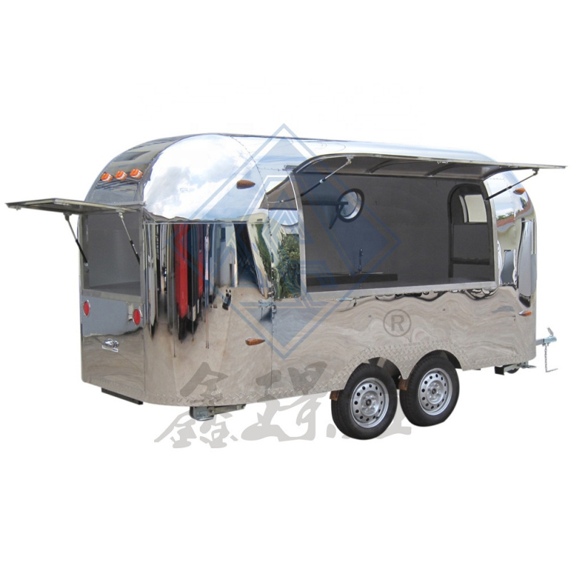 custom.Large Food Trailer Full - Equipment Of Coffee Shop 评论和价格