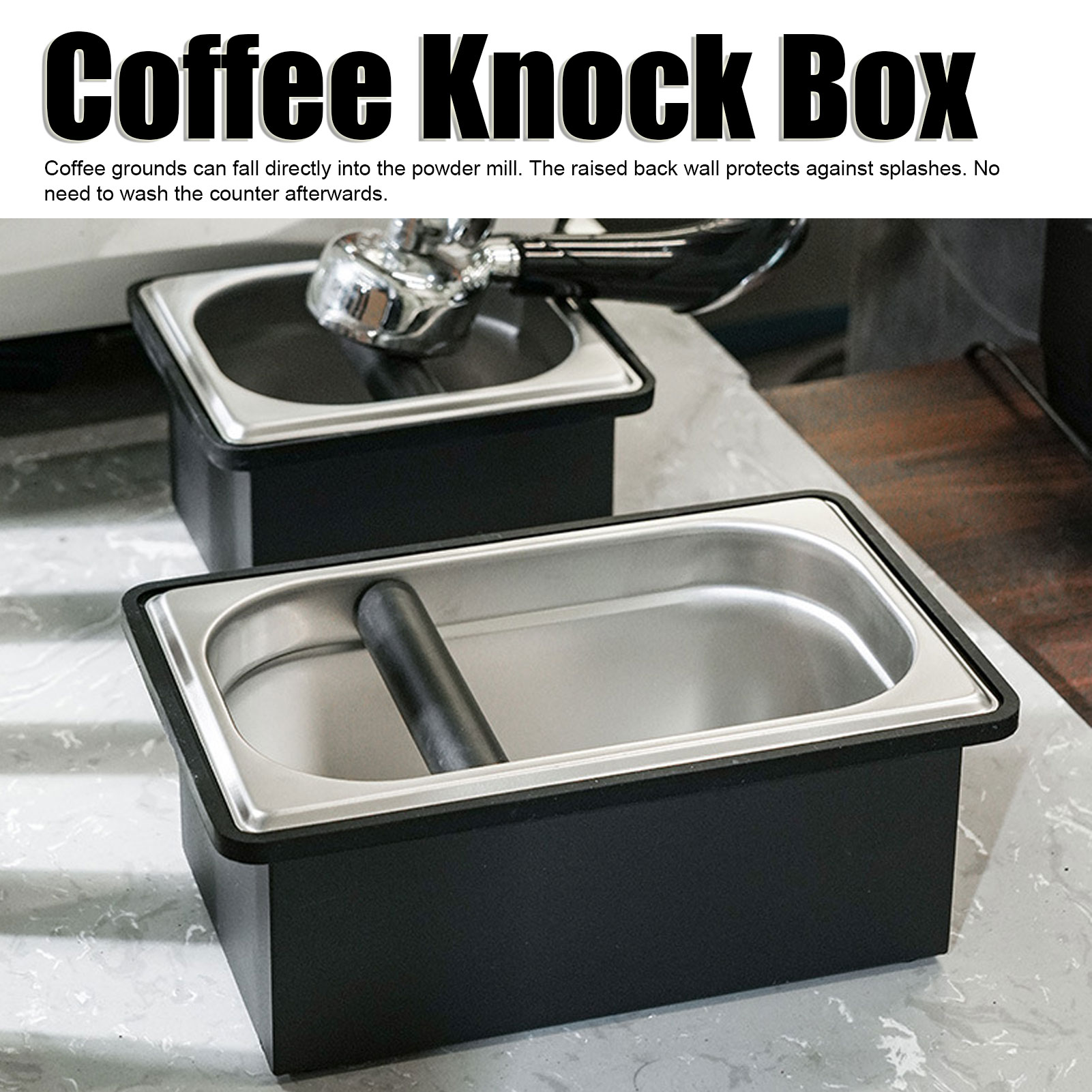Coffee Knock Box Espresso Dump - Coffee Knock Box 评论和价格