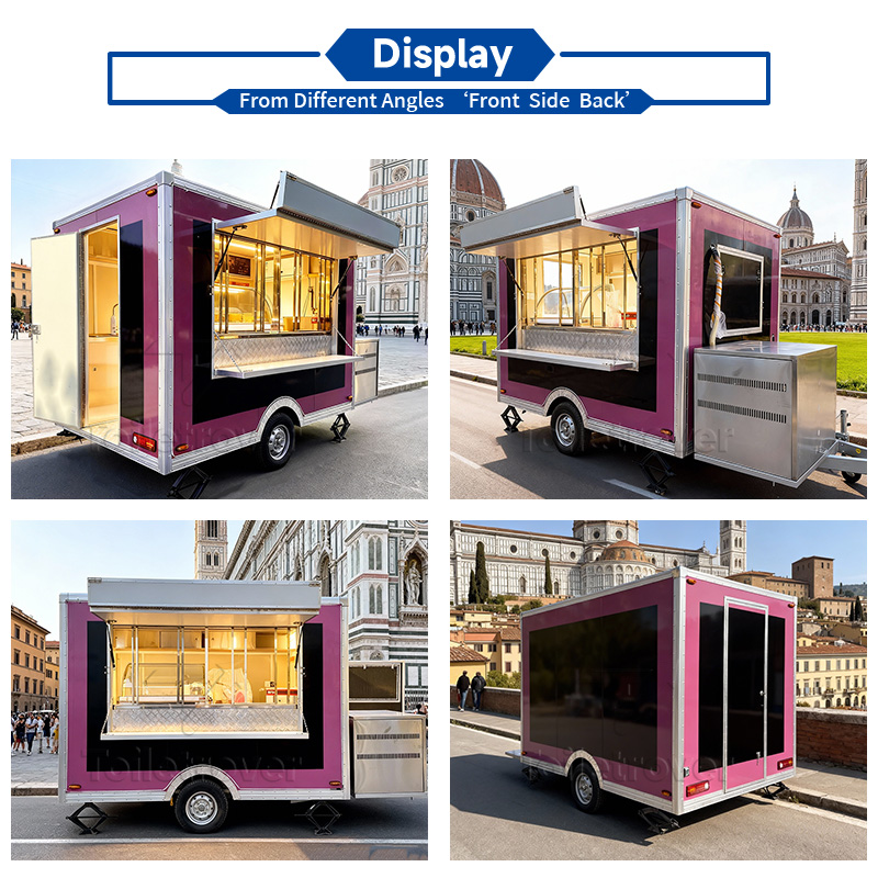 Outdoor Mobile Food Truck Trai - Coffee Equipment China 评论和价格