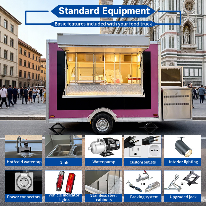 Outdoor Mobile Food Truck Trai - Coffee Equipment China 评论和价格