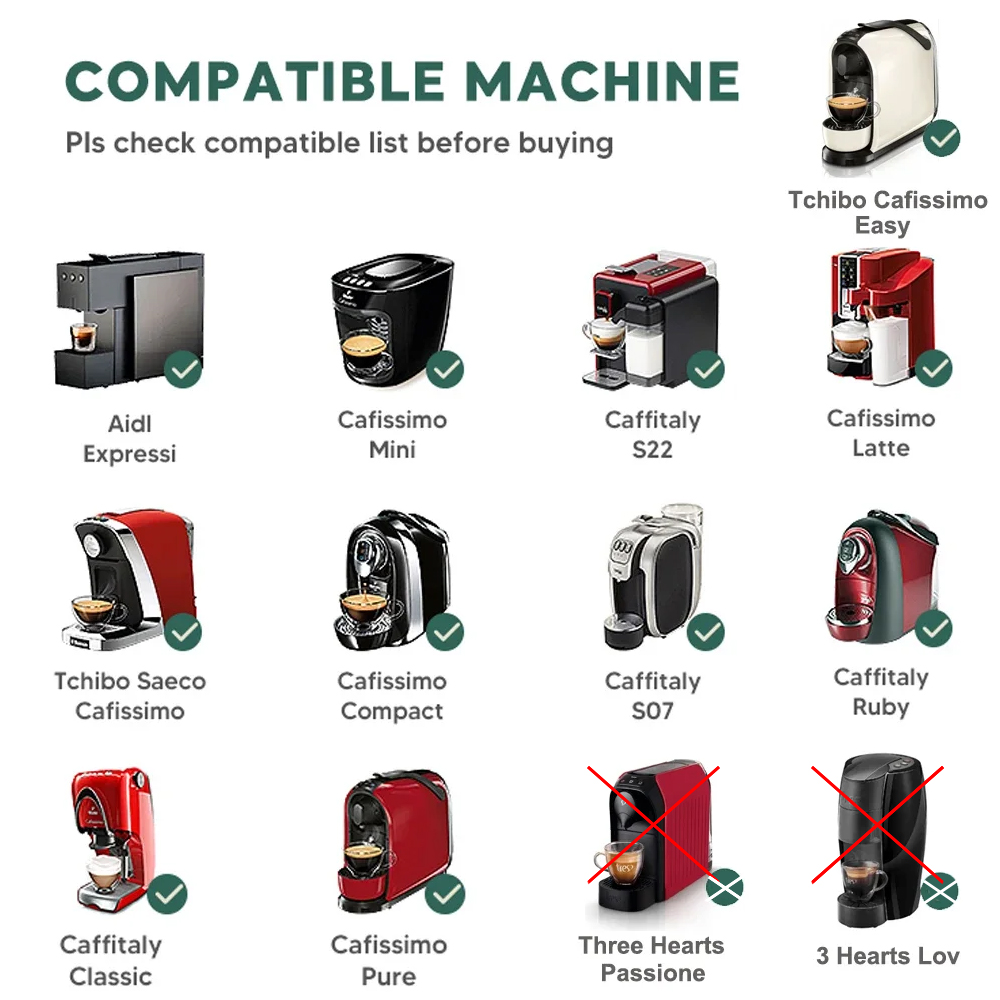 For 3 Hearts Tchibo Cafissimo  - Coffee Equipment For Home 评论和价格